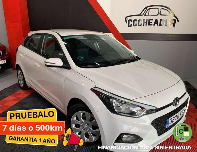 Blanco Usado 2019 Hyundai i20 Berlina | 10.999 € (Precio justo) - Imagen 1/3