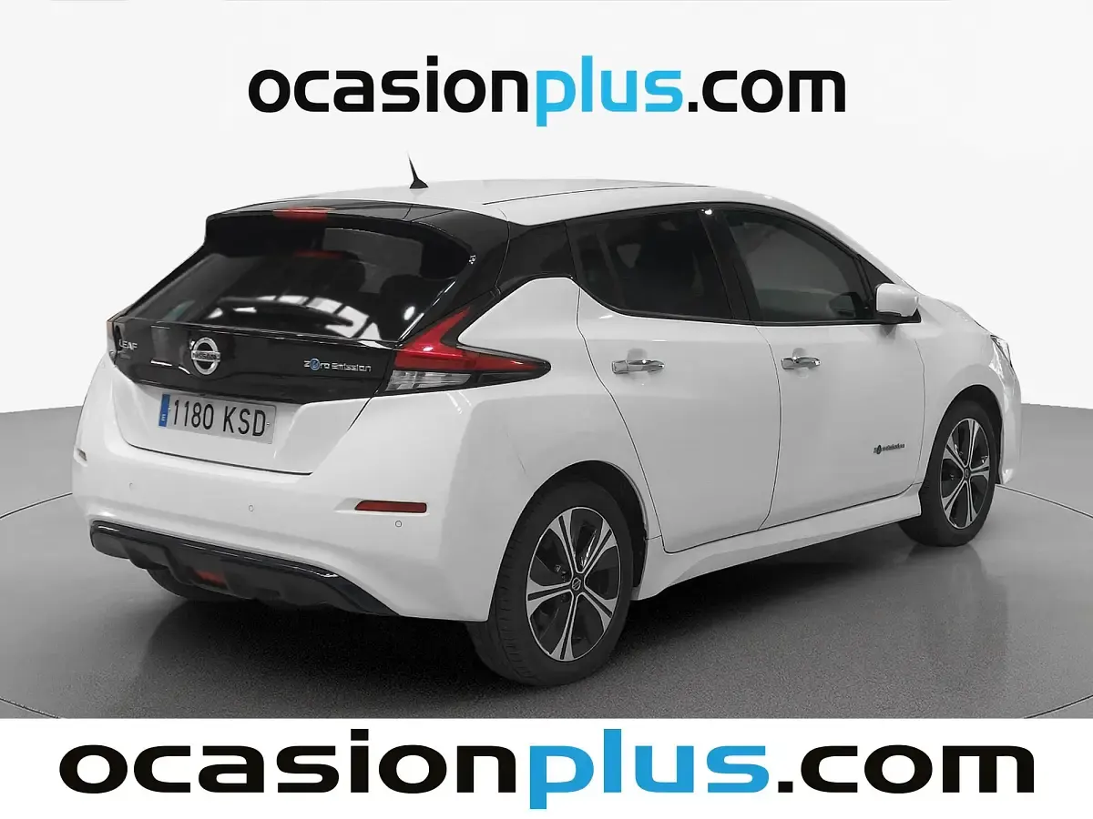 Usado Nissan Leaf N-Connecta 160 kW (218 CV) 2018 Blanco Utilitario