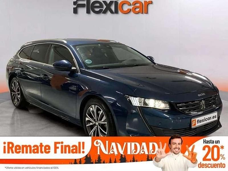 Azul Usado 2021 Peugeot 508 SW Allure Familiar | 14.990 € (Super precio) - Imagen 1/4