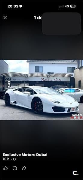 Usado Lamborghini Huracán 610 CV (448 kW) 2016 Blanco Coupe