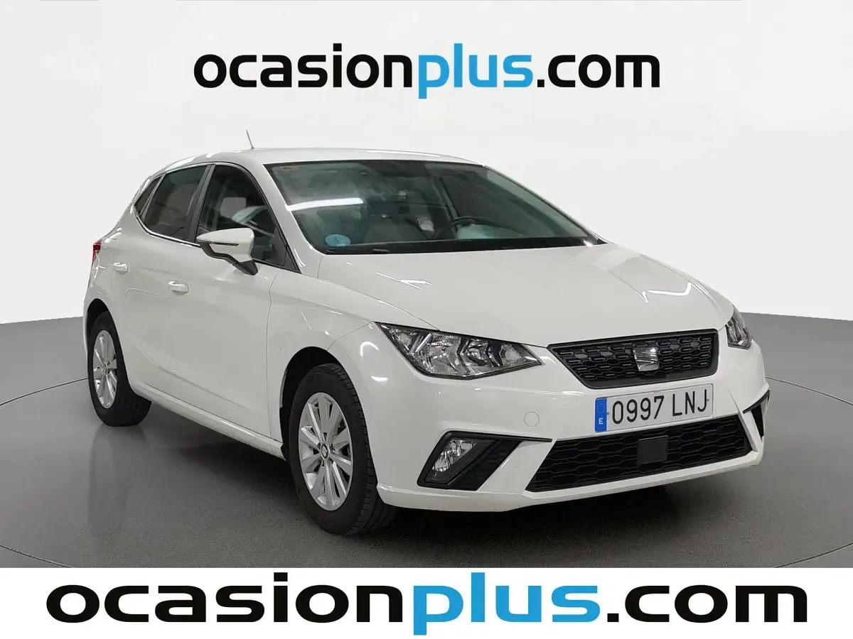Usado Seat Ibiza Style 95 CV (69 kW) 2021 Blanco Utilitario