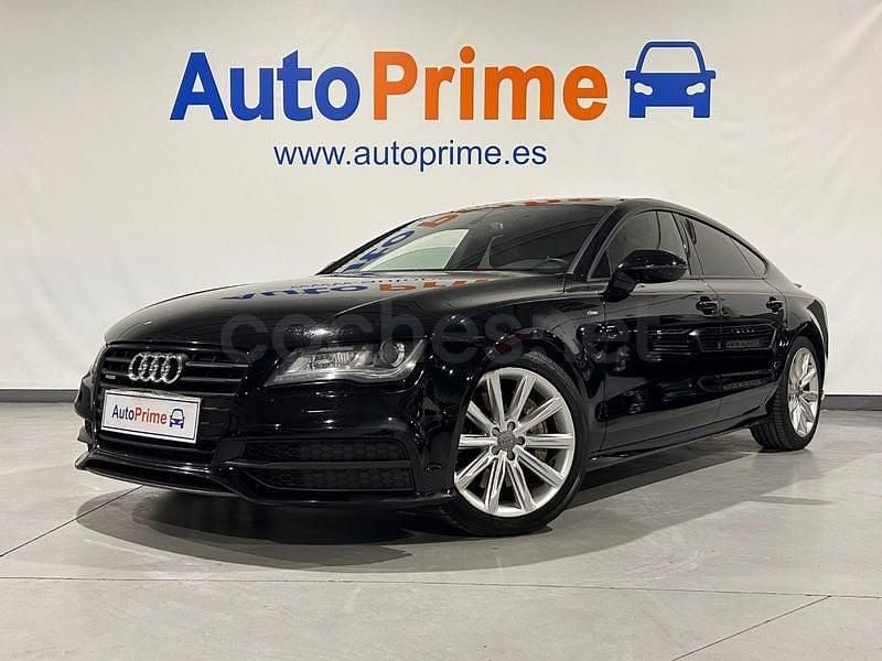 Usado Audi A7 Sportback 313 CV (230 kW) 2013 Negro Utilitario