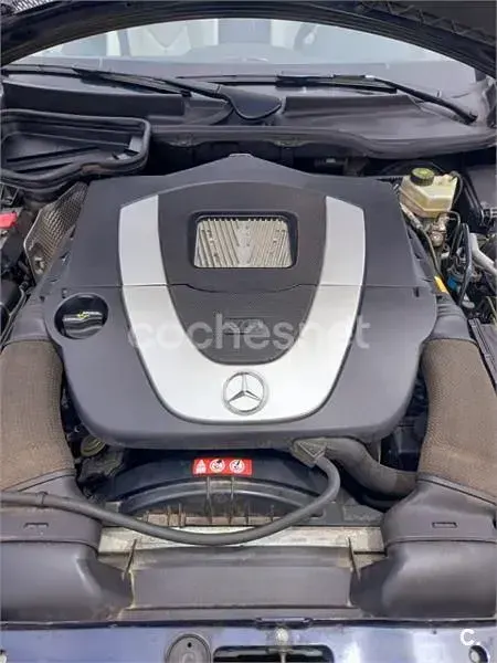 Usado Mercedes SLK350 272 CV (200 kW) 2005 Azul Descapotable