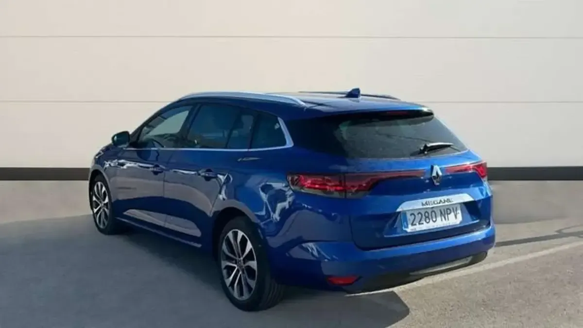 Usado Renault Mégane GrandTour Techno 140 CV (102 kW) 2022 Azul Familiar