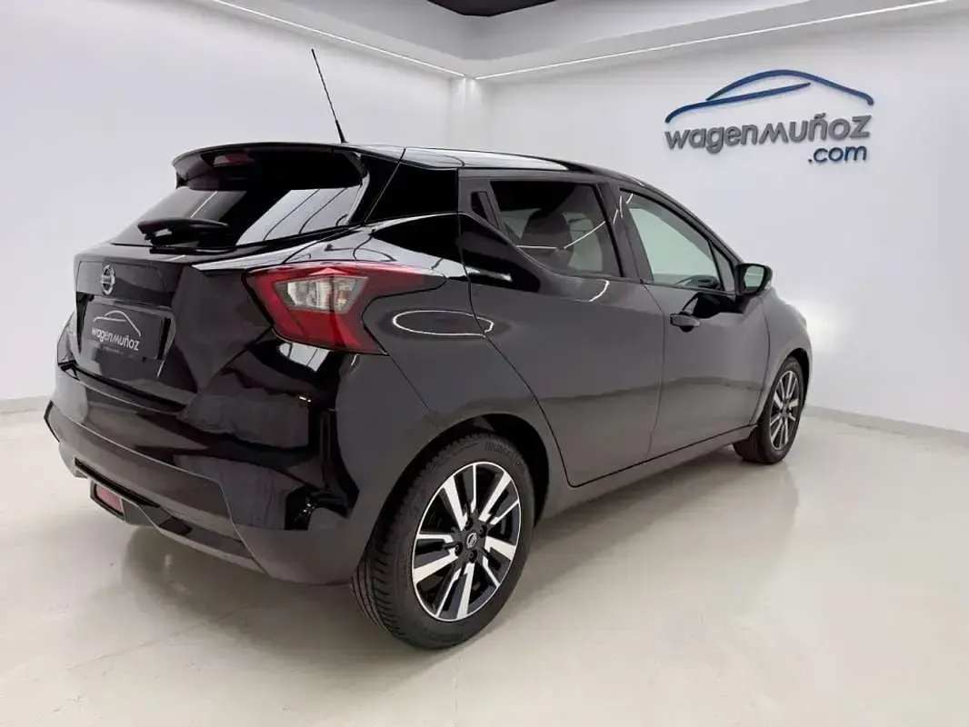 Usado Nissan Micra S 90 CV (66 kW) 2019 Negro Utilitario