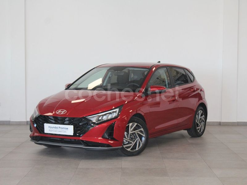Rojo Usado 2024 Hyundai i20 Berlina | 18.490 € (Precio justo) - Imagen 1/4