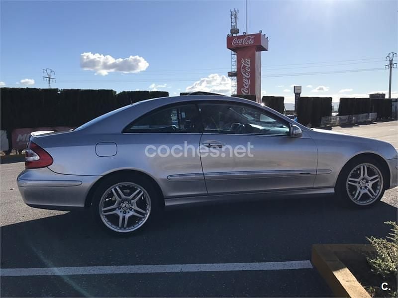 Gris / plata Usado 2002 Mercedes CLK320 Avantgarde Coupe | 5000 € (Buen precio) - Imagen 1/4