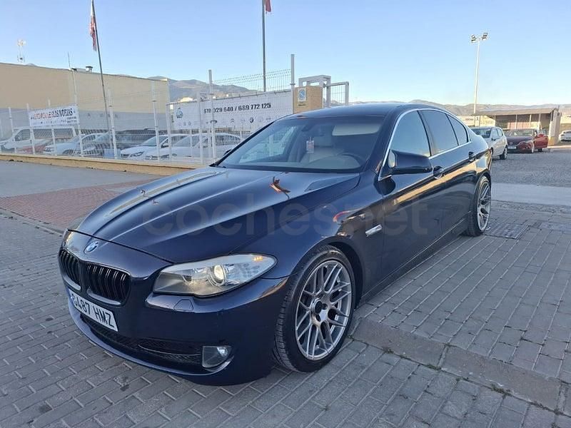 Usado BMW 520 Efficient Dynamics 184 CV (135 kW) 2012 Azul Berlina