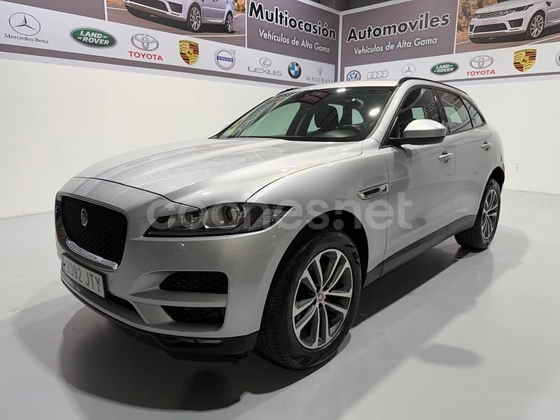 Gris / plata Usado 2016 Jaguar F-Pace Prestige SUV | 14.990 € (Buen precio) - Imagen 1/4