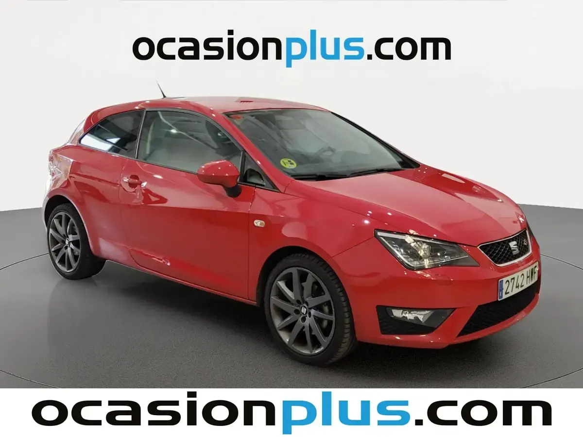 Usado Seat Ibiza SC FR 105 CV (77 kW) 2014 Rojo Utilitario