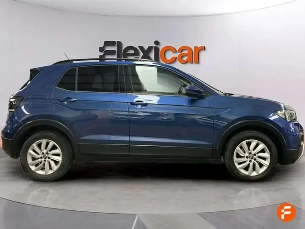 Usado VW T-Cross Advance 95 CV (69 kW) 2021 Azul SUV