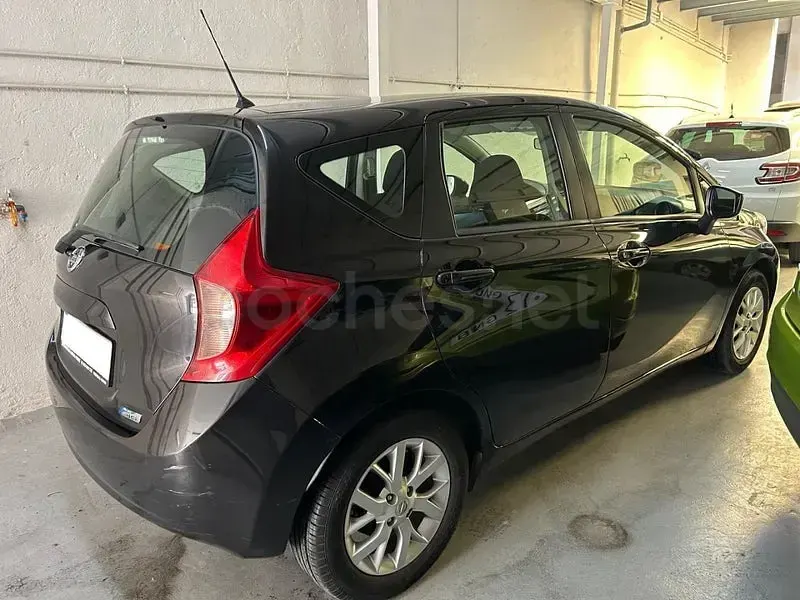 Usado Nissan Note Acenta 90 CV (66 kW) 2014 Negro Utilitario