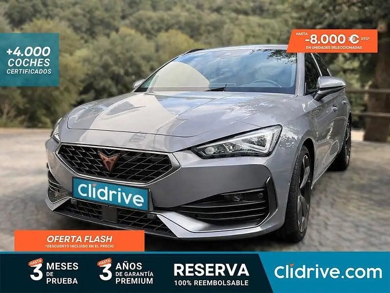 Usado Cupra Leon 150 CV (110 kW) 2023 Gris / plata Berlina