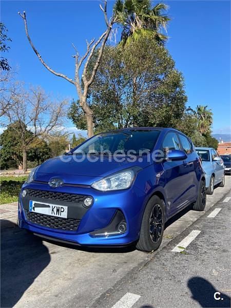 Usado Hyundai i10 66 CV (48 kW) 2019 Azul Utilitario