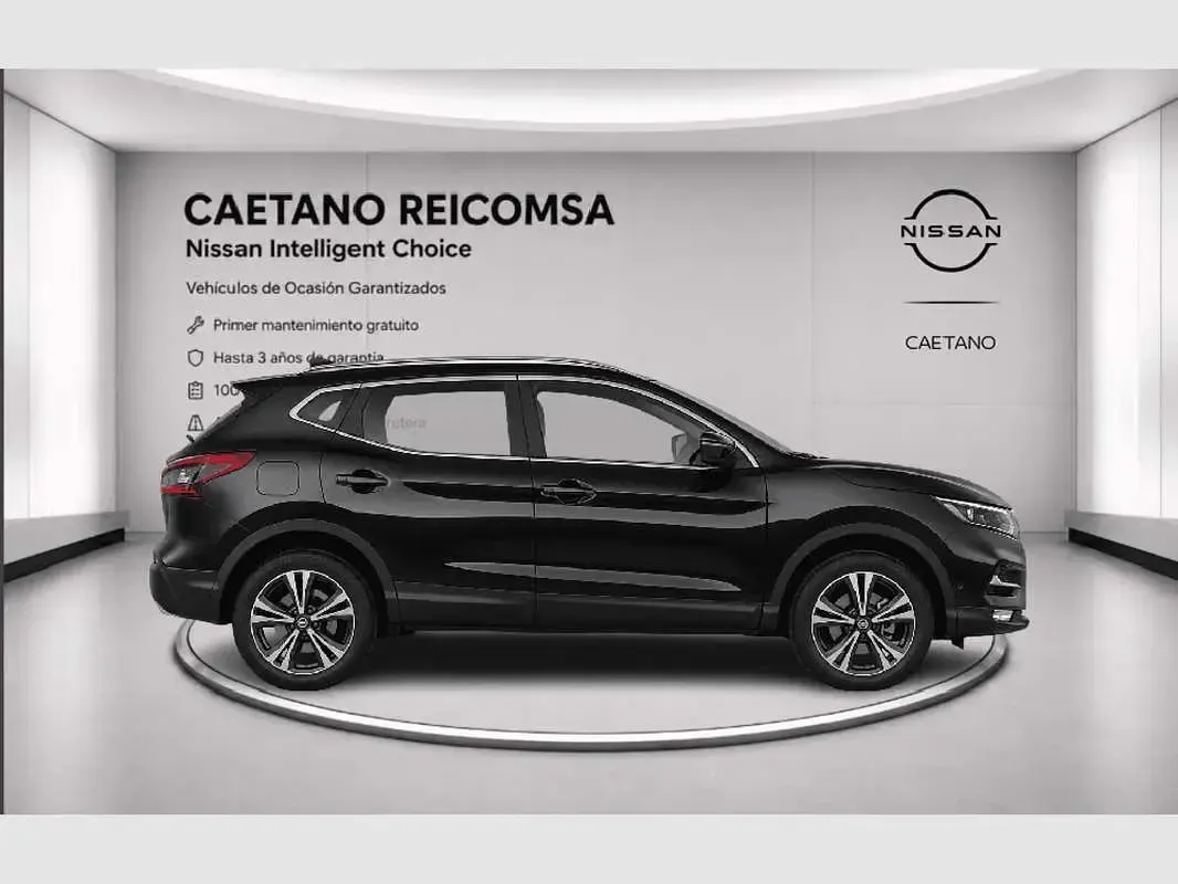 Usado Nissan Qashqai N-Connecta 140 CV (102 kW) 2019 Negro SUV