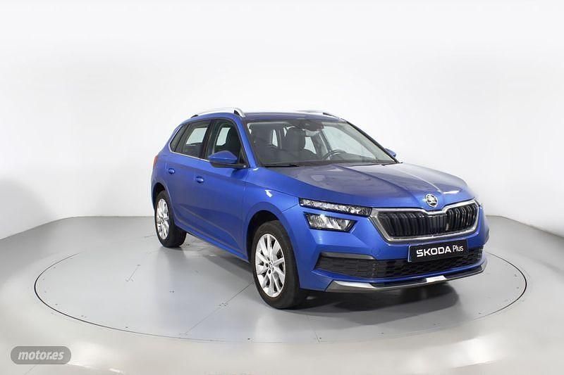 Azul Usado 2021 Skoda Kamiq Ambition SUV | 18.700 € (Precio justo) - Imagen 1/4
