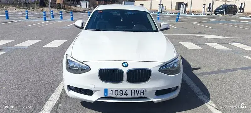 Usado BMW 116 116 CV (85 kW) 2014 Blanco Utilitario