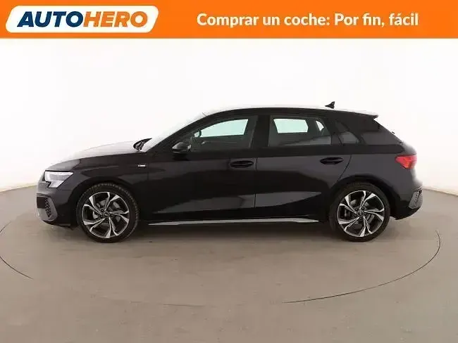 Usado Audi A3 S-Line 150 CV (110 kW) 2022 Negro Berlina