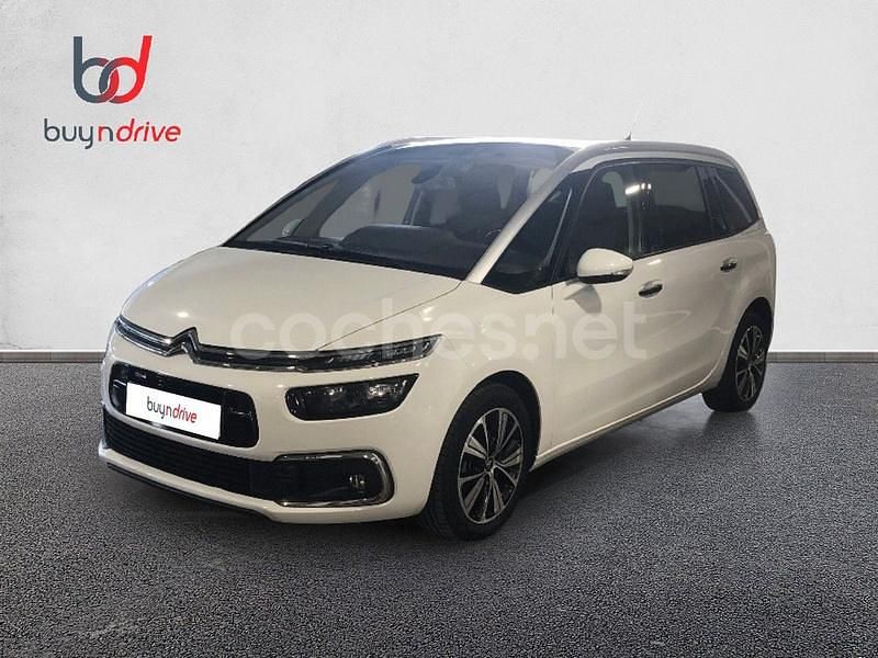 Blanco Usado 2017 Citroën Grand C4 Picasso PureTech Monovolumen | 12.490 € (Un poco caro) - Imagen 1/4