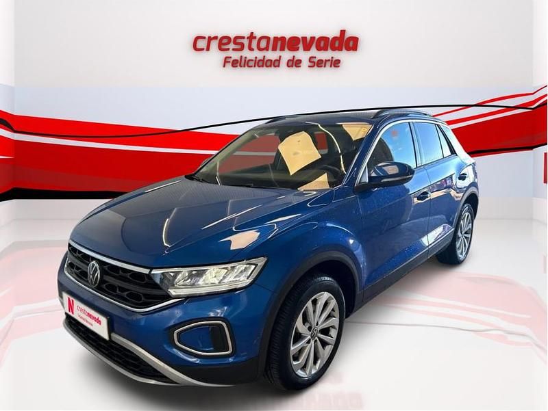 Azul Usado 2022 VW T-Roc Life SUV | 22.400 € (Precio justo) - Imagen 1/4
