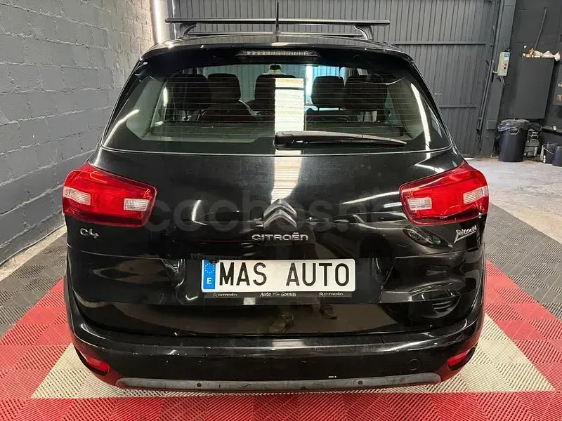 Usado Citroën C4 Picasso Attraction 130 CV (95 kW) 2015 Negro Monovolumen