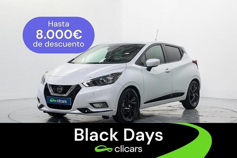 Blanco Usado 2023 Nissan Micra Acenta Utilitario | 14.490 € (Precio justo) - Imagen 1/4
