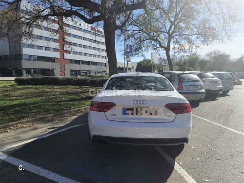 Usado Audi A5 S-Line 177 CV (130 kW) 2014 Blanco Coupe