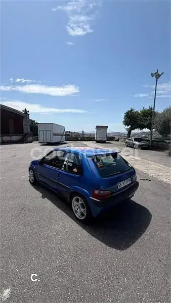 Usado Citroën Saxo 90 CV (66 kW) 1999 Azul Utilitario