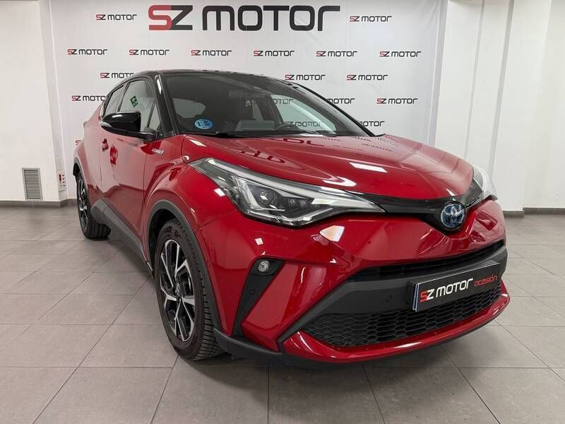 Rojo Usado 2021 Toyota C-HR Advance SUV | 25.500 € (Precio justo) - Imagen 1/4