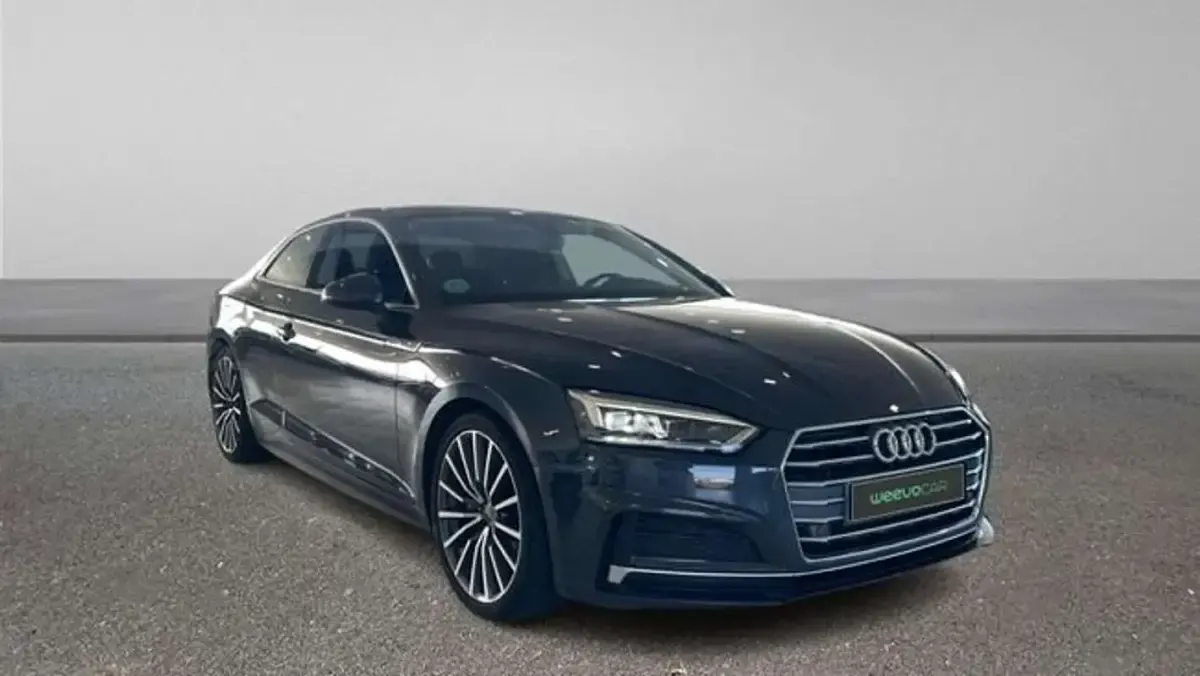 Usado Audi A5 190 CV (139 kW) 2017 Gris Coupe