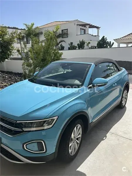 Usado VW T-Roc Style 110 CV (80 kW) 2022 Azul SUV