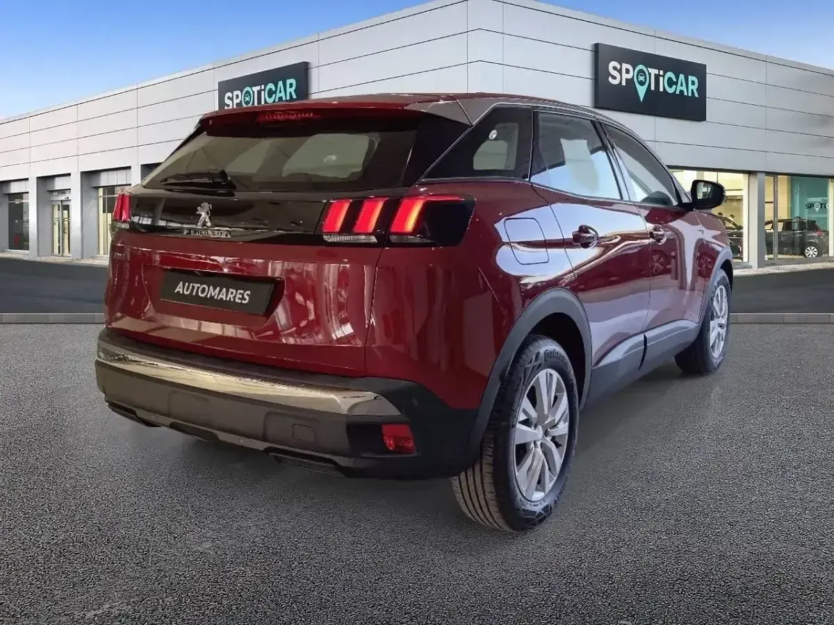 Brugt Peugeot 3008 Active 130 HK (95 kW) 2018 Rød SUV