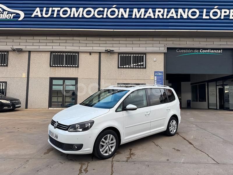 Blanco Usado 2015 VW Touran Advance Monovolumen | 14.500 € (Buen precio) - Imagen 1/4