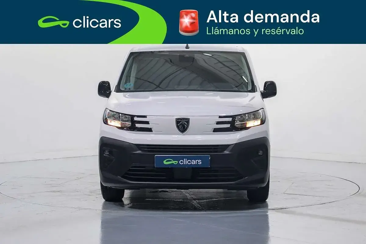 Usado Peugeot Partner S 102 CV (75 kW) 2024 Blanco Monovolumen