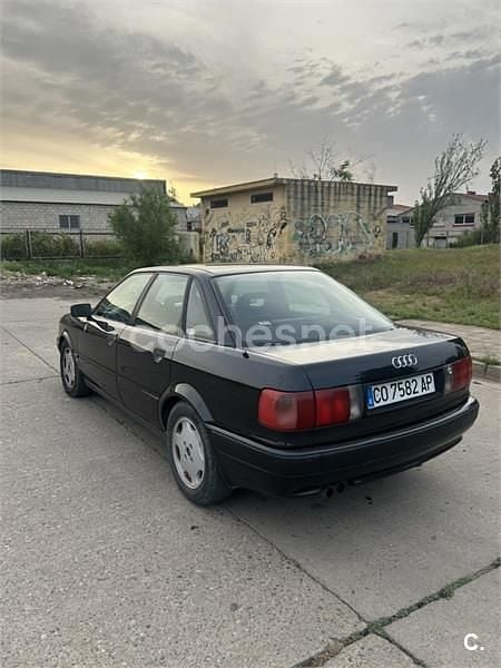 Usado Audi 80 90 CV (66 kW) 1992 Negro Berlina