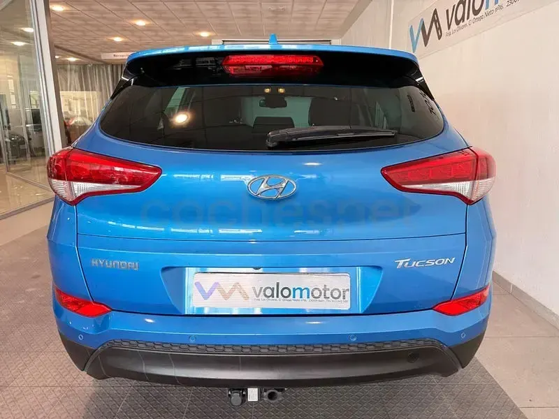 Usado Hyundai Tucson 115 CV (84 kW) 2015 Azul SUV