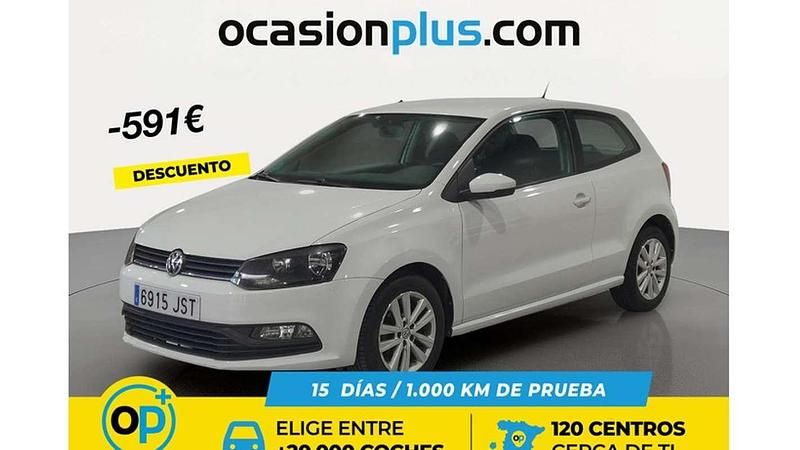 Usado VW Polo 75 CV (55 kW) 2016 Blanco Utilitario