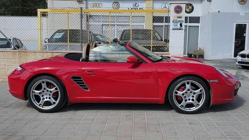 Usado Porsche Boxster S 295 CV (216 kW) 2007 Rojo Descapotable