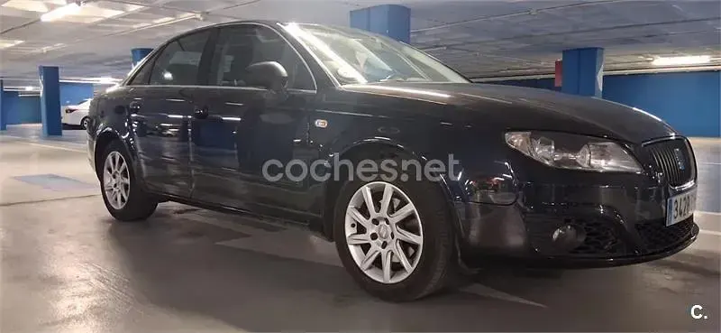 Usado Seat Exeo Style 120 CV (88 kW) 2010 Negro Berlina