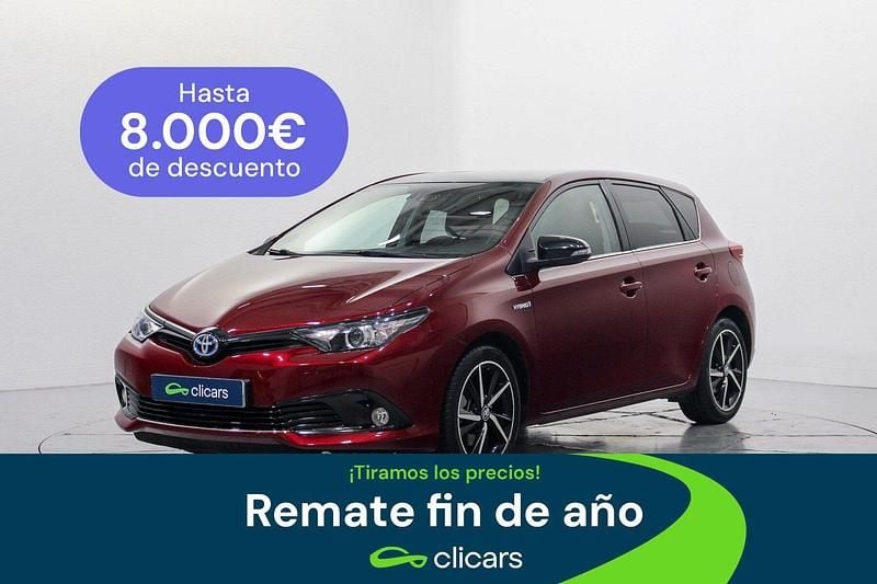 Rojo Usado 2019 Toyota Auris Hybrid Edition Berlina | 15.990 € (Buen precio) - Imagen 1/4