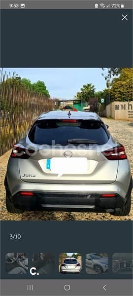 Usado Nissan Juke Tekna 114 CV (83 kW) 2023 Gris / plata SUV