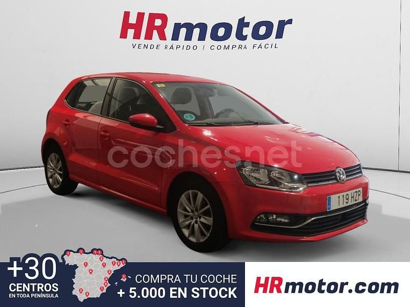 Rojo Usado 2014 VW Polo Advance Berlina | 9840 € (Buen precio) - Imagen 1/4
