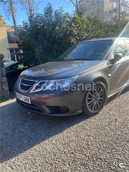 Usado Saab 9-3 Linear 150 CV (110 kW) 2009 Gris / plata Berlina