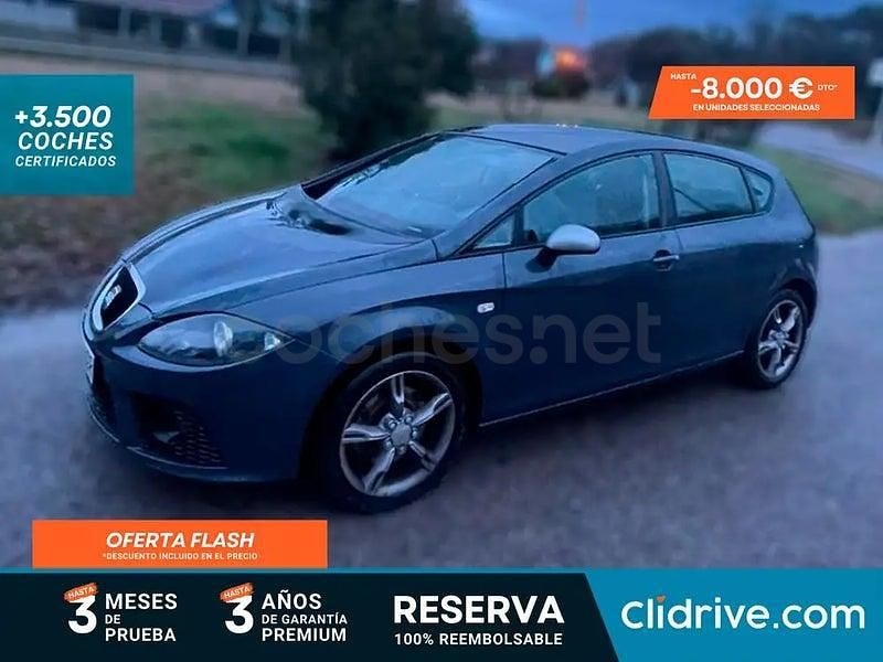 Usado Seat Leon FR 170 CV (125 kW) 2008 Azul Berlina