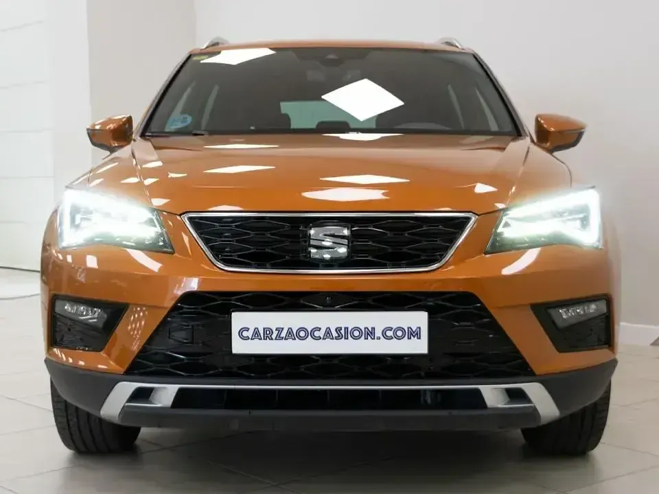 Usado Seat Ateca 150 CV (110 kW) 2018 Naranja SUV