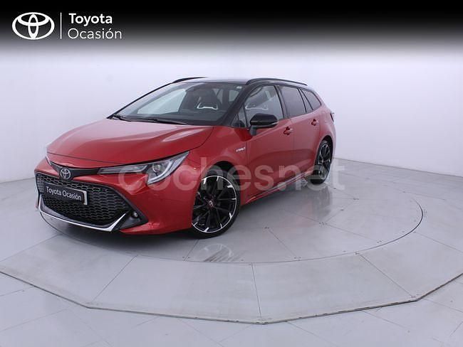 Rojo Usado 2021 Toyota Corolla Sport Familiar | 26.350 € (Un poco caro) - Imagen 1/4