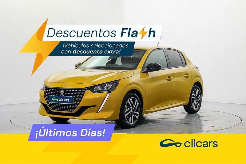 Amarillo Usado 2024 Peugeot 208 Allure Utilitario | 14.090 € (Buen precio) - Imagen 1/4