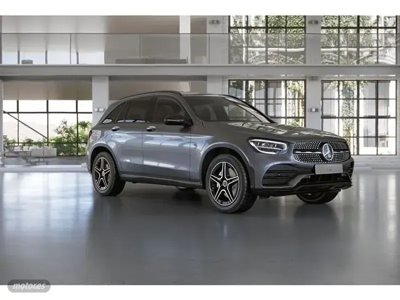 Usado Mercedes GLC300de 306 CV (225 kW) 2021 Gris SUV