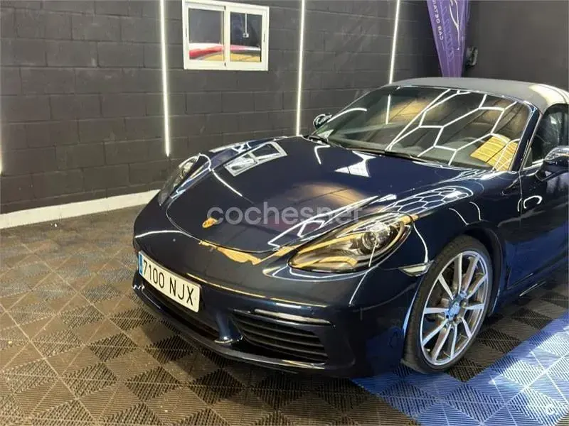 Usado Porsche 718 Boxster 300 CV (220 kW) 2021 Azul Descapotable