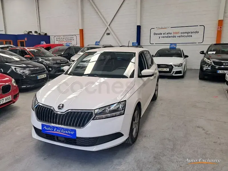 Usado Skoda Fabia 95 CV (69 kW) 2019 Blanco Utilitario